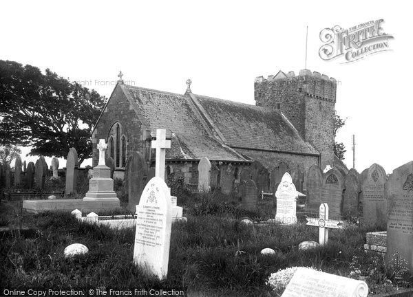 Photo of Mawdlam, St Mary Magdalene Church 1936