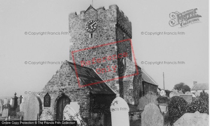 Photo of Mawdlam, St Mary Magdalene Church c.1955