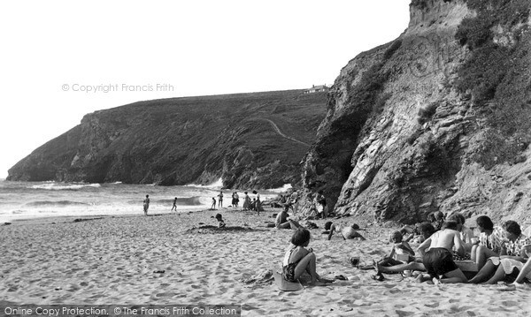 Photo of Mawgan Porth, Bay c.1955