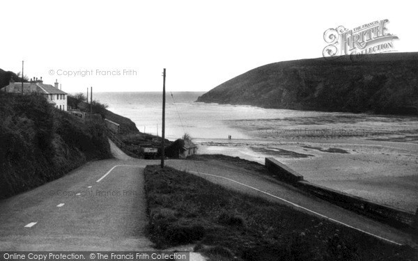 Photo of Mawgan Porth, Beach And Headland c.1955