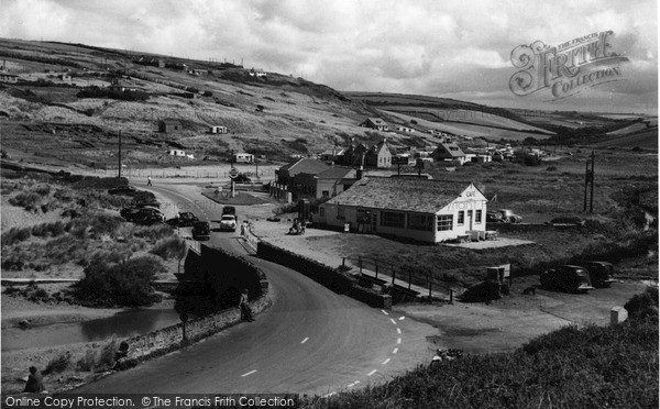 Photo of Mawgan Porth, Bridge Cafe c.1960