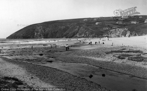 Photo of Mawgan Porth, c.1955