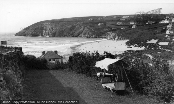 Photo of Mawgan Porth, c.1955