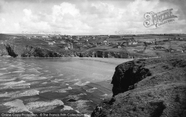 Photo of Mawgan Porth, c.1955