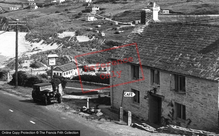 Photo of Mawgan Porth, The Cafe c.1955