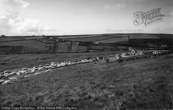 Photo of Mawgan Porth, The Caravan Park c.1960