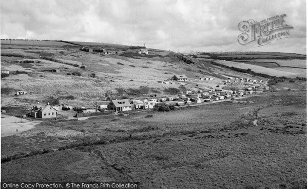 Photo of Mawgan Porth, The Caravan Park c.1960