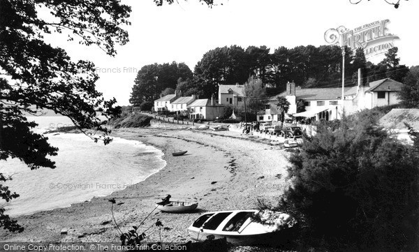 Photo of Mawnan Smith, Helford Passage Beach c.1963