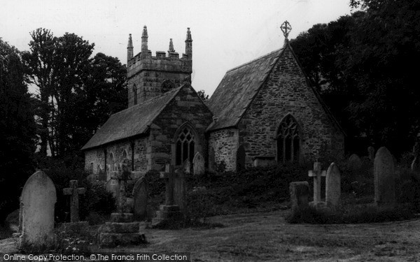 Photo of Mawnan Smith, St Mawnan Church c.1965