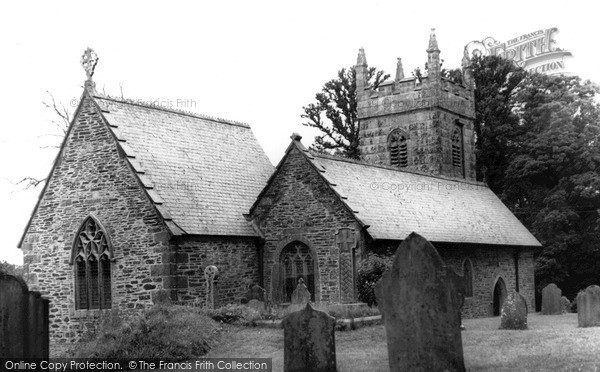 Photo of Mawnan, St Michael's Church c.1955