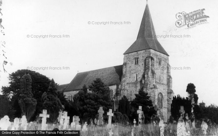 Photo of Mayfield, St Dunstan's Church c.1950
