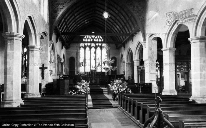 Photo of Mayfield, St Dunstan's Church Interior c.1960