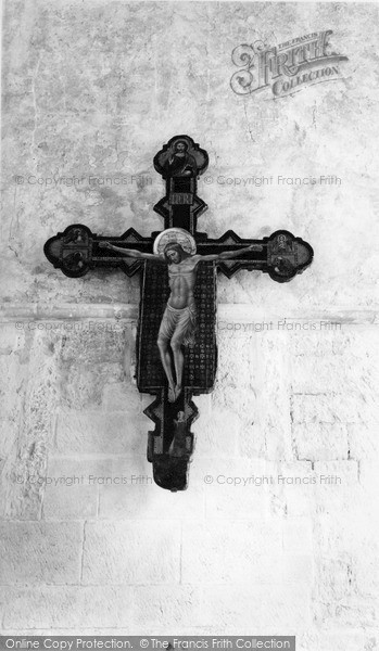 Photo of Mayfield, The Crucifix, Convent Of The Holy Child Jesus c.1965