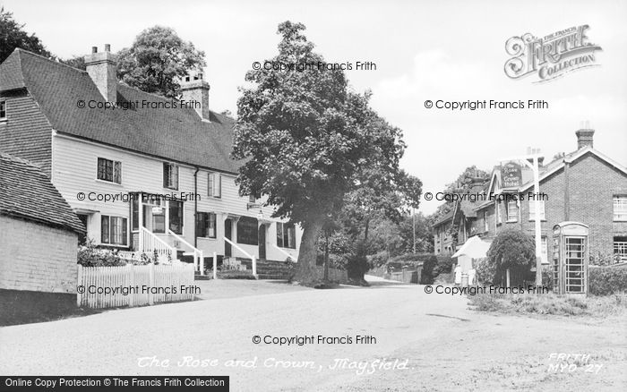 Photo of Mayfield, The Rose And Crown c.1955