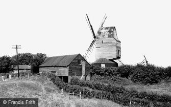 Mayfield, the Windmill, Argos Hill c1955
