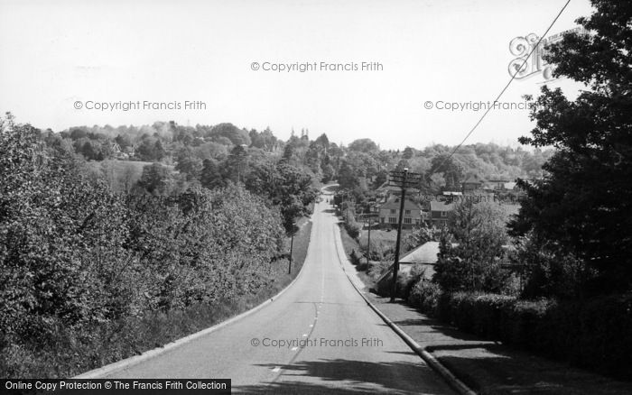 Photo of Mayfield, View From West Brook c.1955