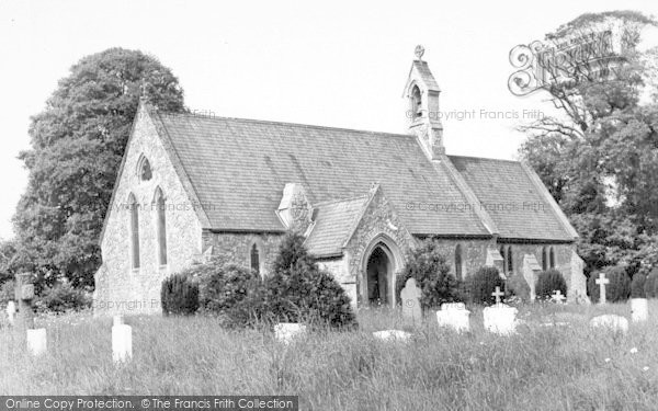 Photo of Mayland, St Barnabas Church c.1955