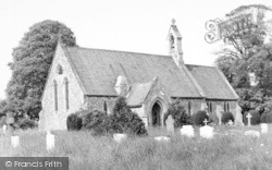 St Barnabas Church c.1955, Mayland