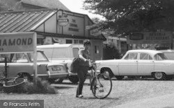 Getting On A Bicycle c.1960, Maylandsea