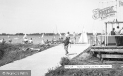 Harlow Sailing Club Pier c.1960, Maylandsea