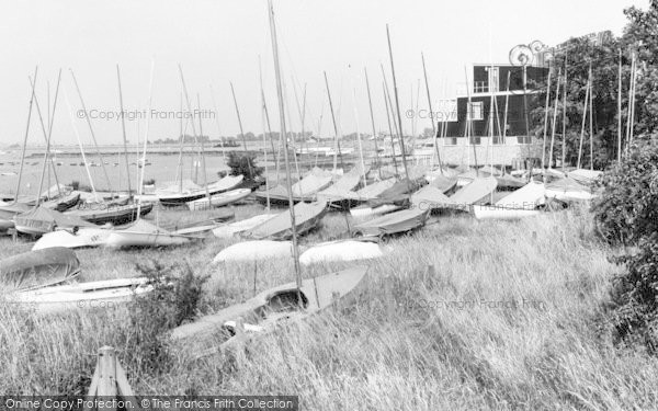 Photo of Maylandsea, The River And Sailing Boats c.1960