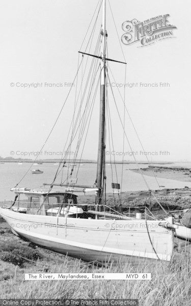 Photo of Maylandsea, The River c.1960