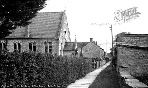 Photo of Meare, Church Path c.1950
