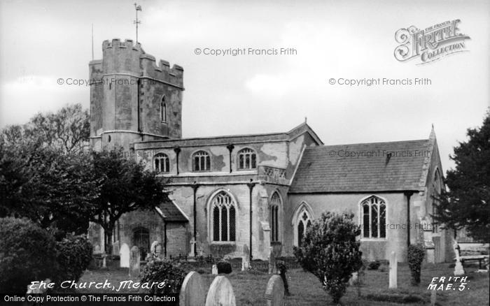 Photo of Meare, The Church c.1960