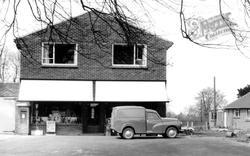 Morris Minor Van Outside The Post Office c.1955, Medstead