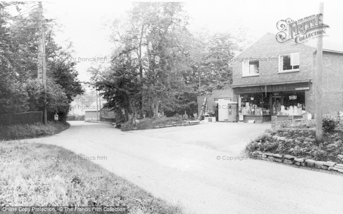 Photo of Medstead, Post Office And Castle Street c.1955