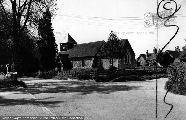 Photo of Medstead, St Andrew's Church c.1955
