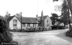 The School c.1955, Medstead