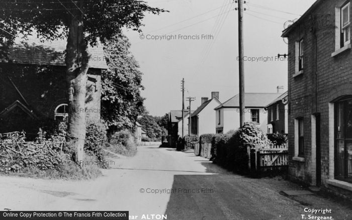Photo of Medstead, The Village c.1955