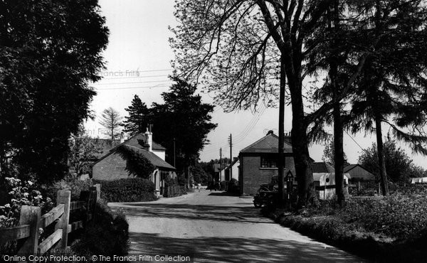 Photo of Medstead, Village From The Church c.1955