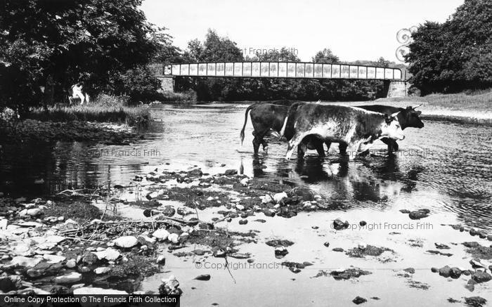 Photo of Meifod, Broniarth Bridge c.1955