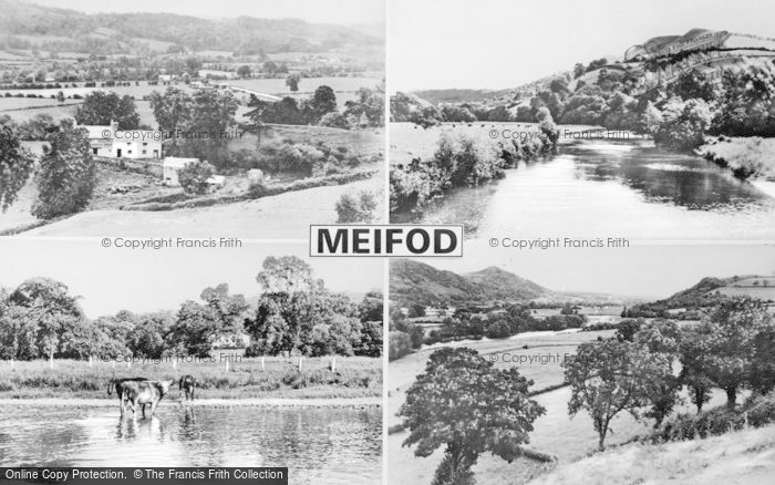 Photo of Meifod, Composite c.1960