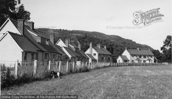 Photo of Meifod, Council Houses c.1955