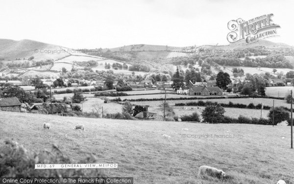 Photo of Meifod, General View c.1960