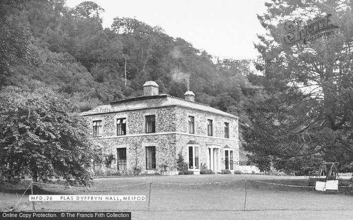Photo of Meifod, Plas Dyffryn Hall c.1955