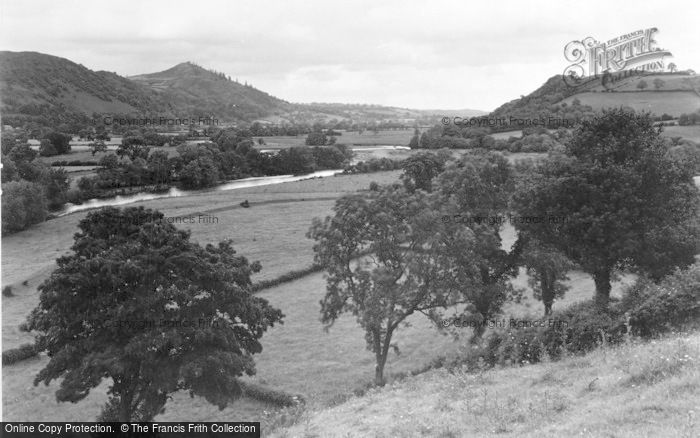 Photo of Meifod, River Vyrnwy And Meifod Valley c.1950