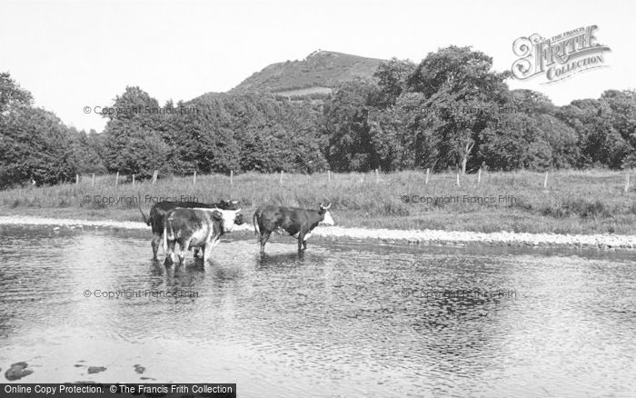 Photo of Meifod, River Vyrnwy c.1955