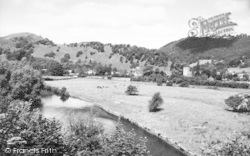 The River And Village c.1960, Meifod