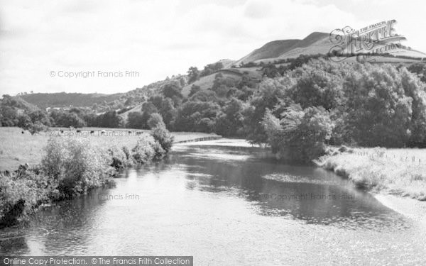 Photo of Meifod, The River c.1960
