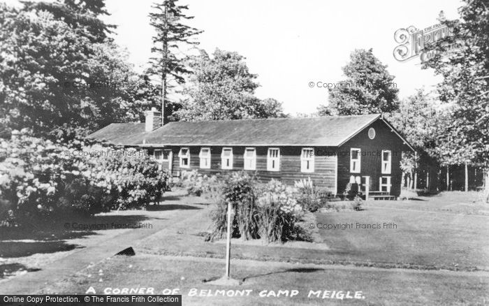 Photo of Meigle, Belmont Camp c.1955