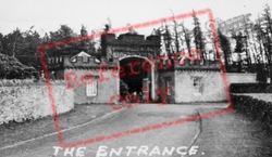 The Entrance To Belmont Camp c.1955, Meigle