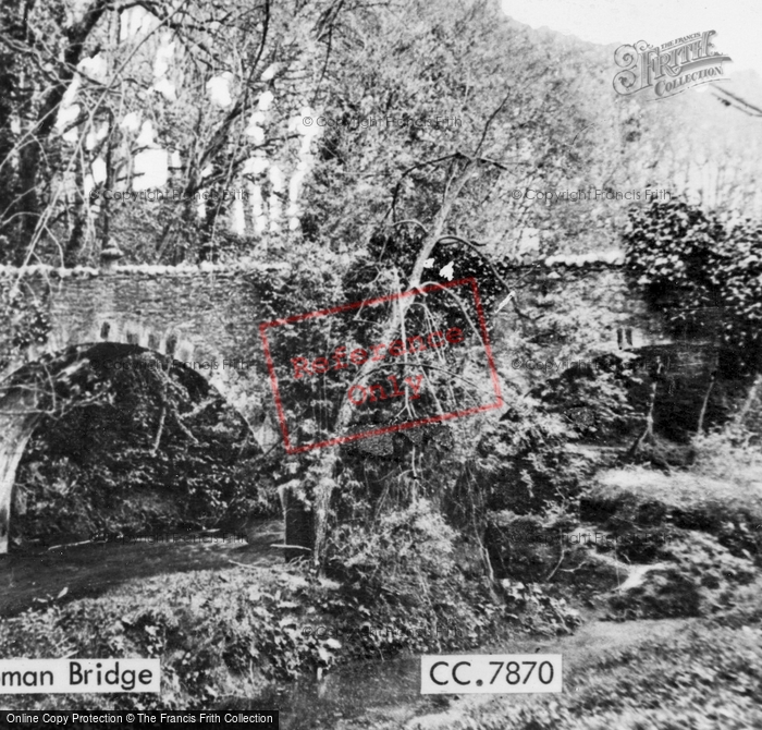 Photo of Meigle, The Old Roman Bridge c.1955