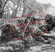 The Old Roman Bridge c.1955, Meigle