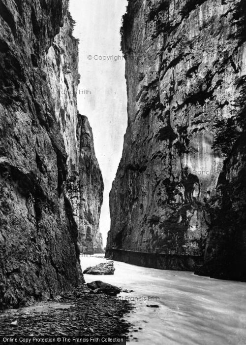 Photo of Meiringen, The Gorge Of The Aare c.1935