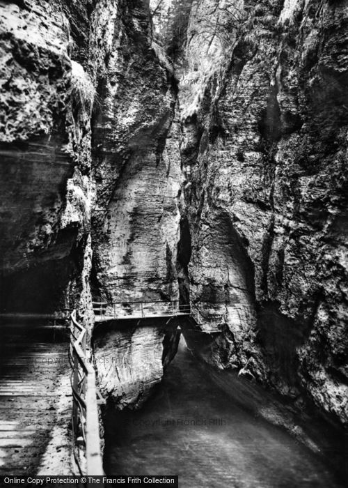 Photo of Meiringen, The Gorge Of The Aare c.1935