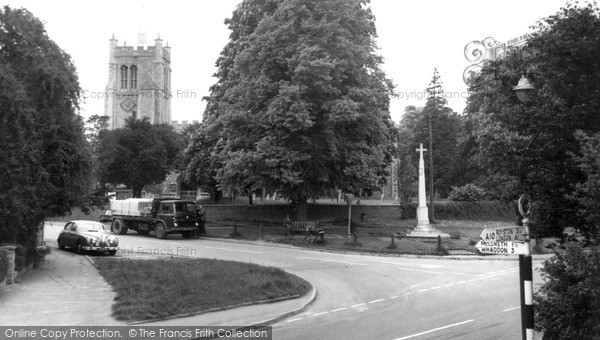 Photo of Melbourn, All Saints Church And Memorial c.1965